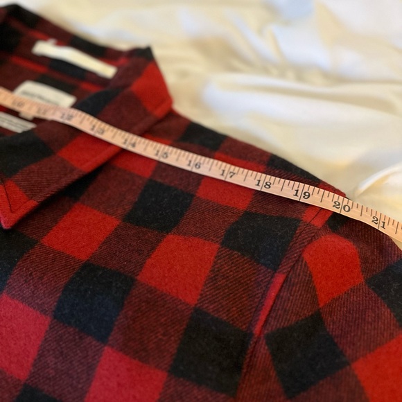 Norse Projects Kyle Wool Shirt Jacket in red plaid - Picture 11 of 13